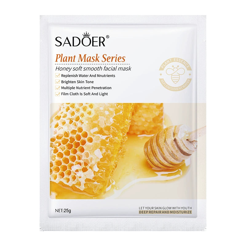 Plant Mask Series - Botanical Fruit Facial Mask for Hydrating, Smoothing & Brightening Skin