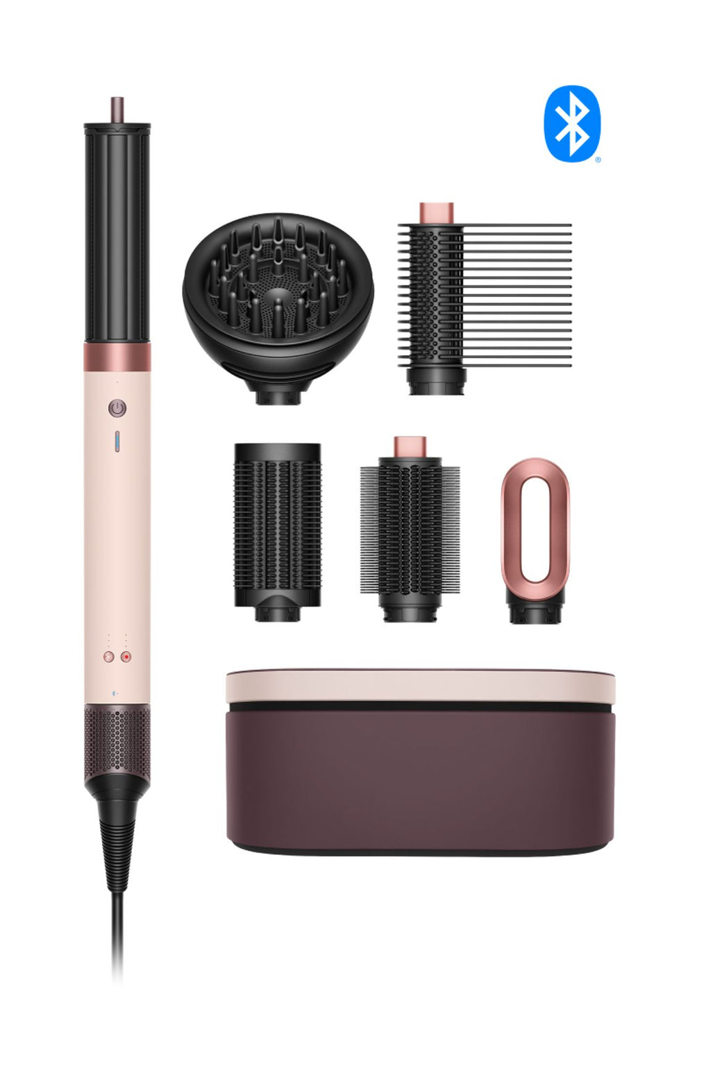 Dyson Airwrap Co-anda2xTM multi-styler Straight + Wavy (Ceramic Pink/Rose Gold)