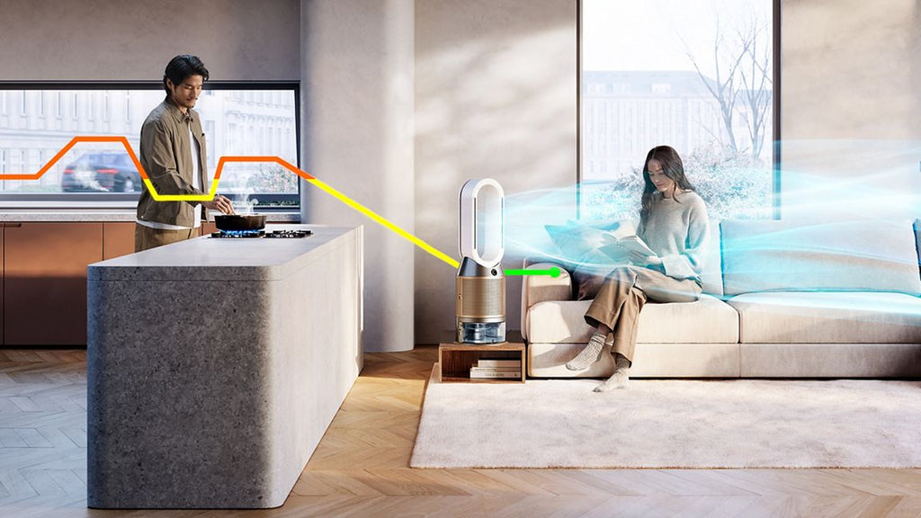 Dyson Purifier Humidify + CoolPH2 De-NOx NickelGold