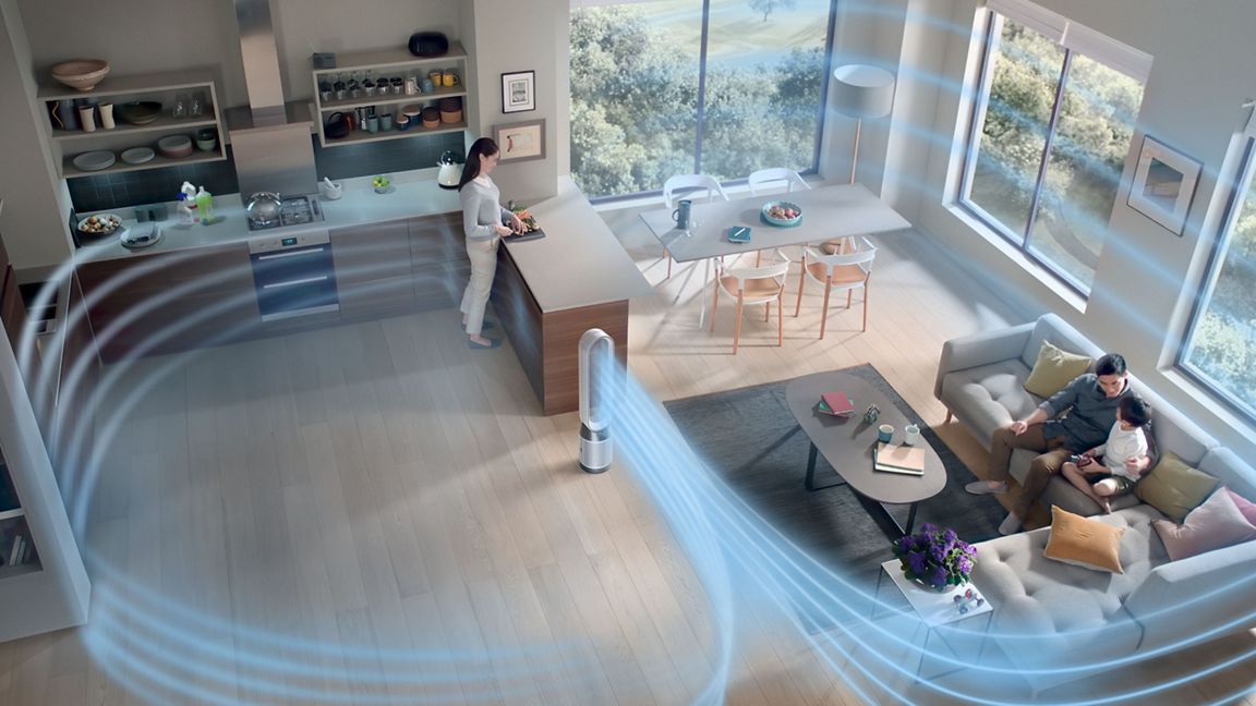 Dyson Purifier Cool Genl TP10 purifying fan (White)