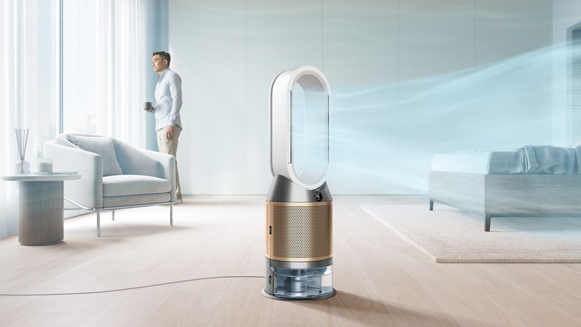 Dyson Purifier Humidify + CoolPH2 De-NOx NickelGold