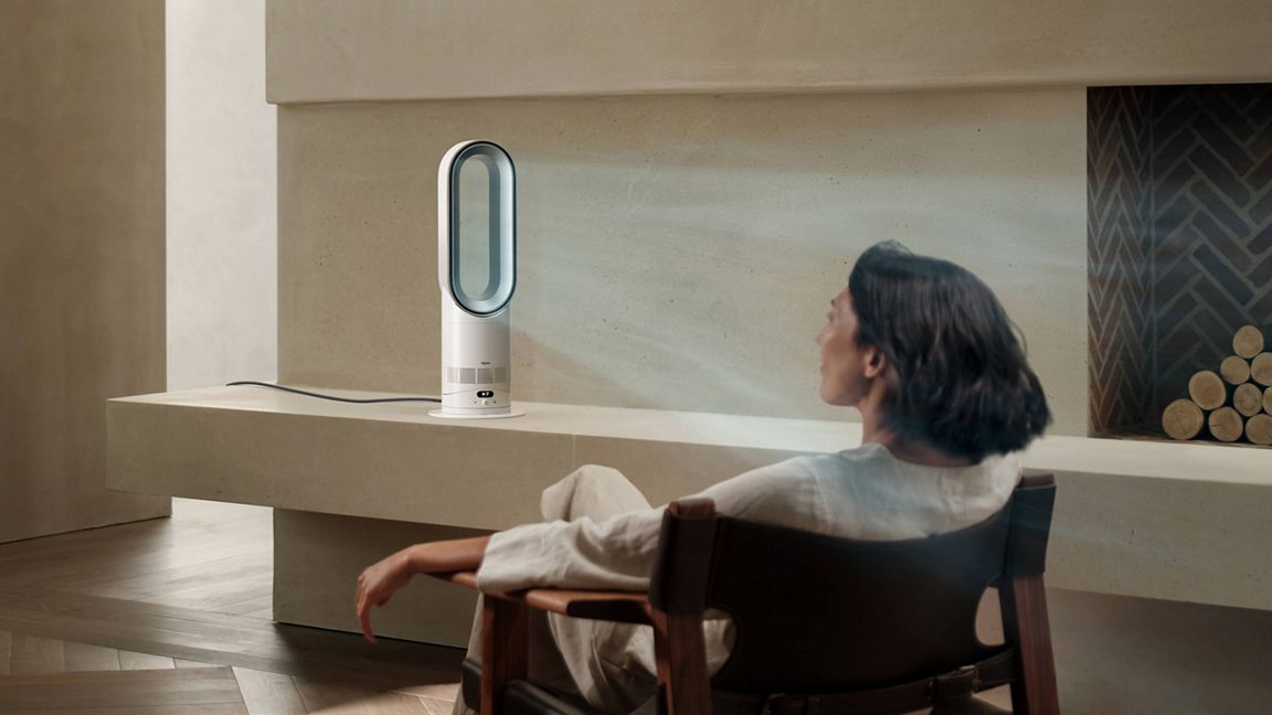 Dyson Hot+CoolTM HF1 Rapid React (WhiteSilver)