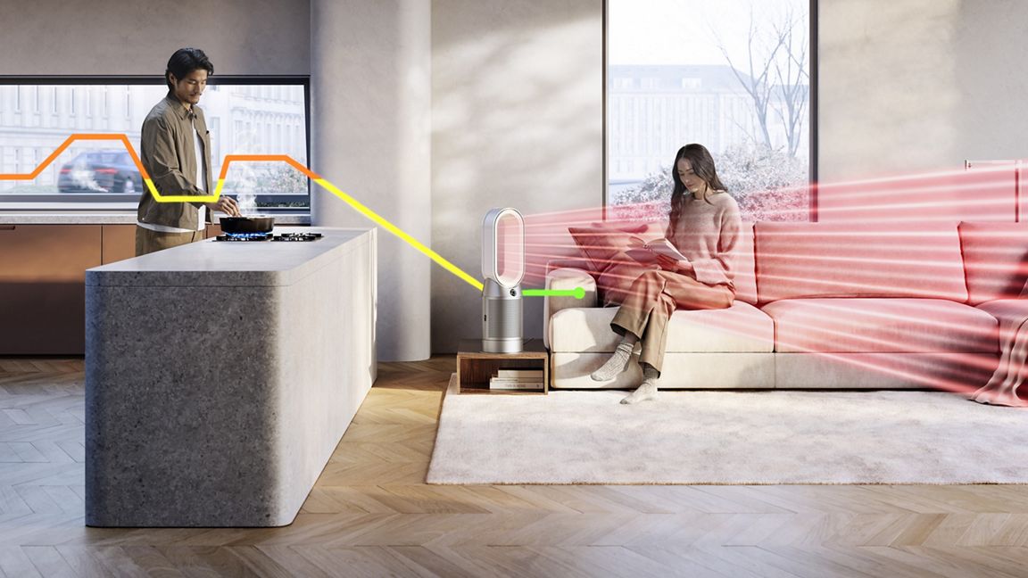 Dyson Purifier Hot+Cool HP1 (WhiteSilver)