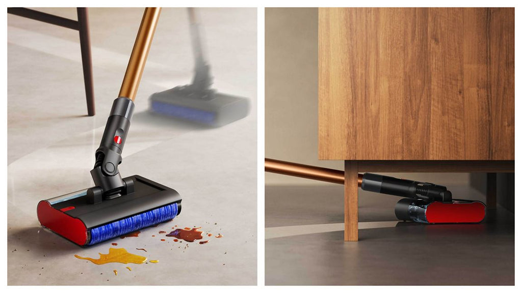 Hygienic cleaning, stain removal, quick drying – in our slimmest design⁵