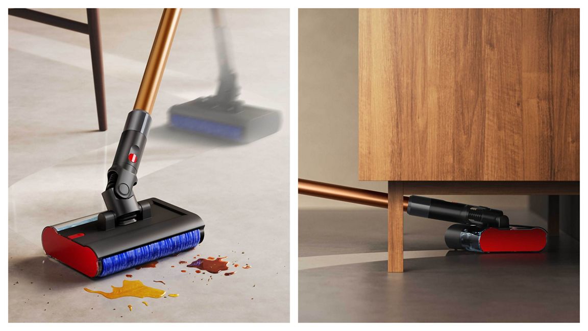 Hygienic cleaning, stain removal, quick drying – in our slimmest design⁵