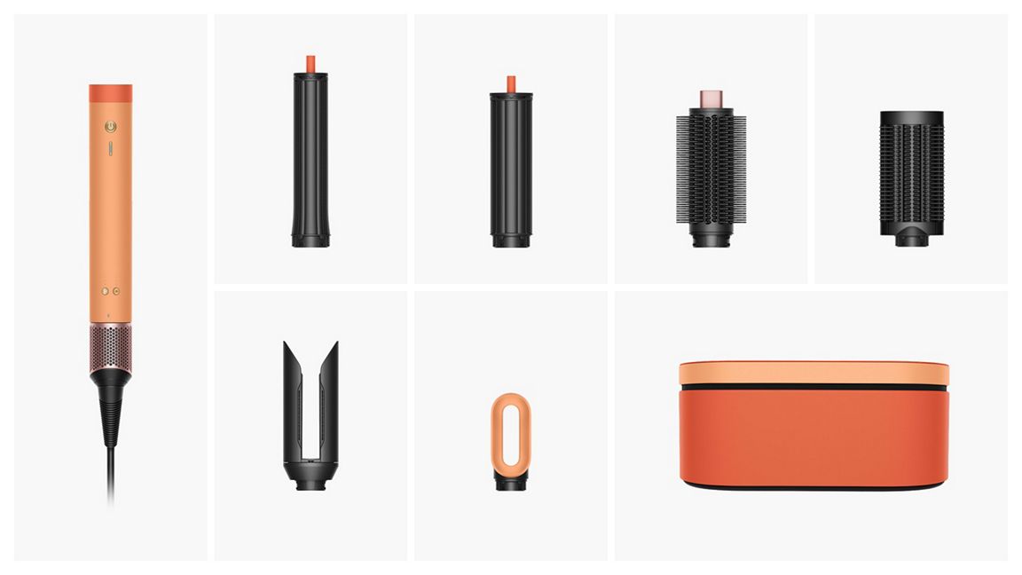 Dyson Airwrap Co-anda2xTM multi-styler Straight + Wavy (Ceramic Pink/Rose Gold)
