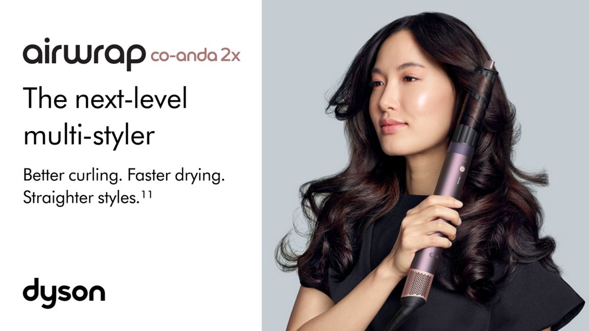 Dyson Airwrap Co-anda2xTM multi-styler Straight+Wavy (asper Plum)