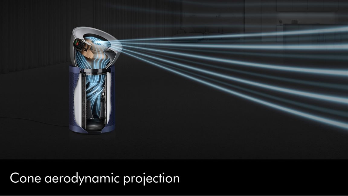Dyson Purifier Big + QuietFormaldehyde BPO3 (BrightNickelPrussian Blue)