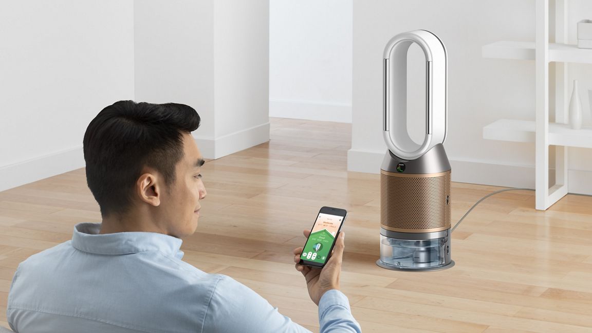 Dyson Purifier Humidify + CoolPH2 De-NOx NickelGold