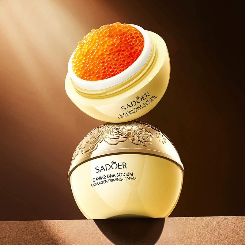 Caviar DNA Sodium Collagen Firming Cream - Luxury Anti-Aging Face Cream for Skin Rejuvenation