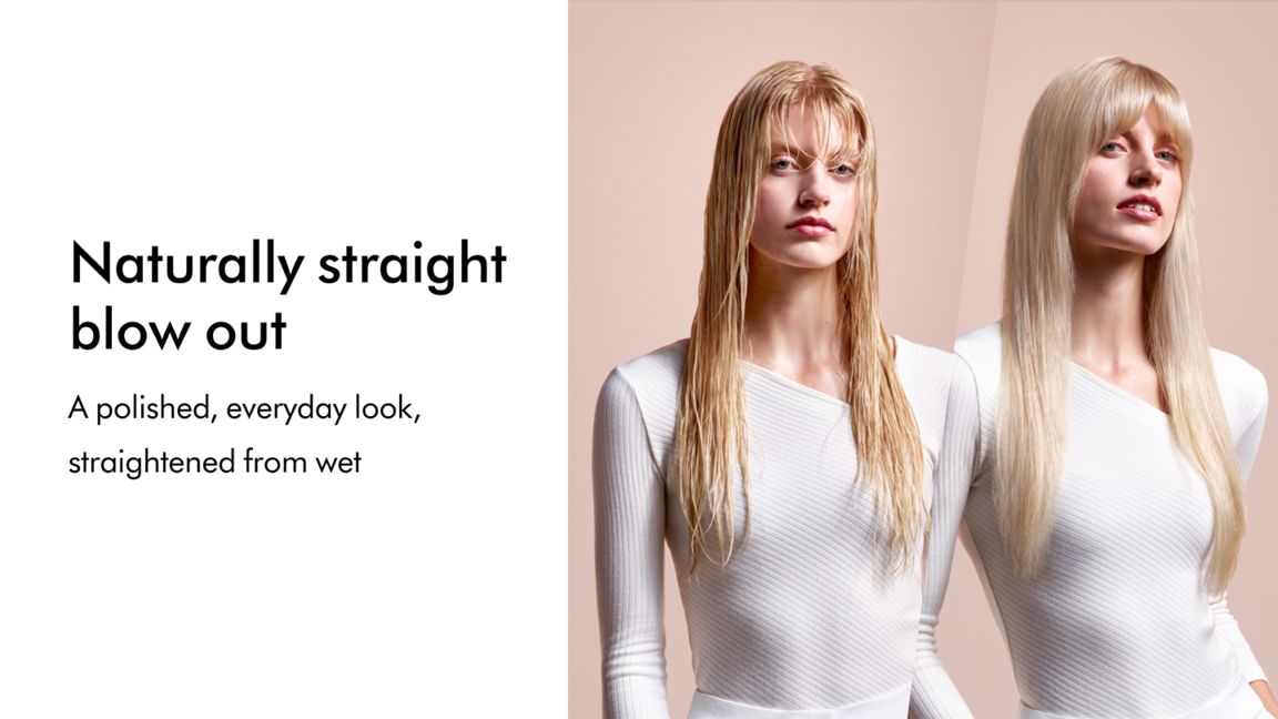 Dyson Airstrait™ dryer and straightener (Prussian Blue/Rich Copper)
