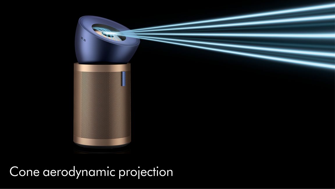 Dyson Purifier Big+Quiet Formaldehyde BP04 (Prussian BlueGold)
