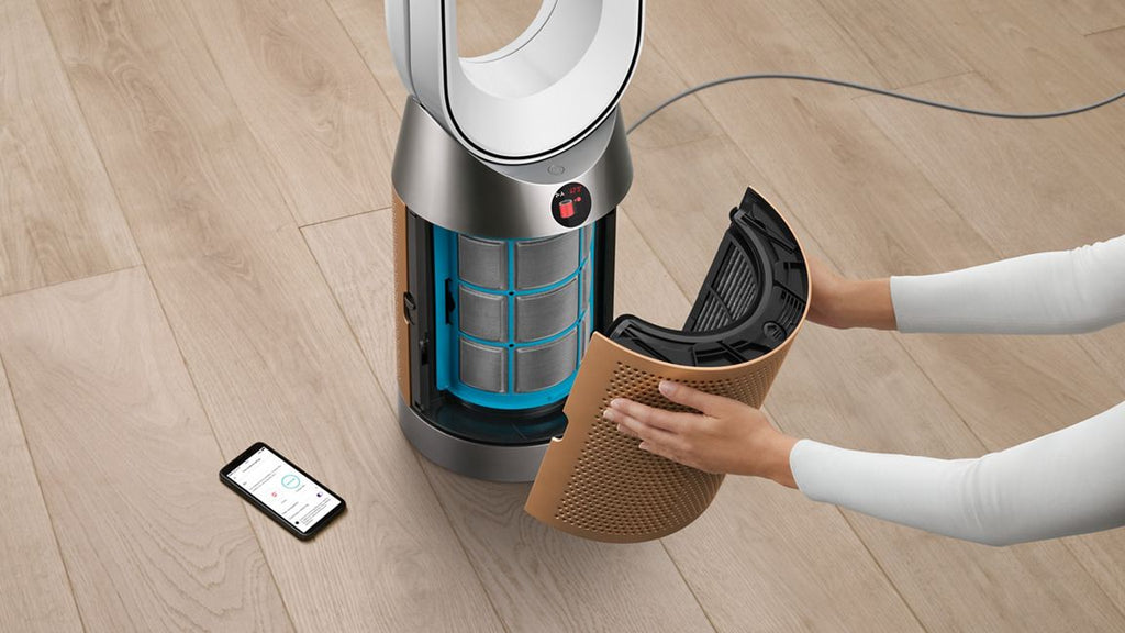 Dyson Purifier Hot+Cool De-NOx HP2 NickelGold