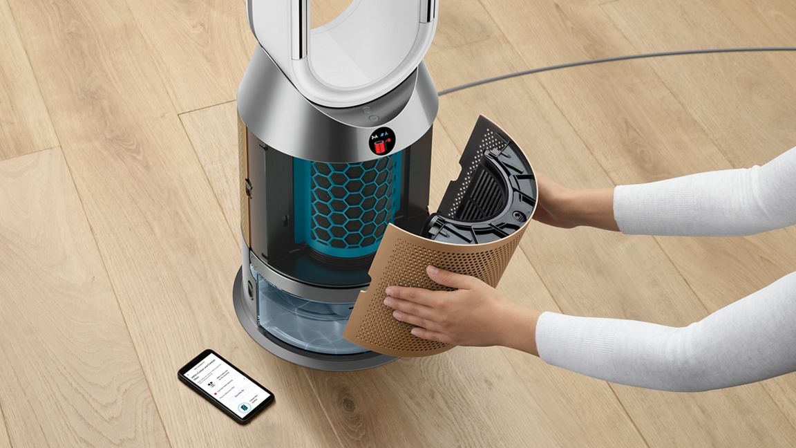 Dyson Purifier Humidify + CoolPH2 De-NOx NickelGold