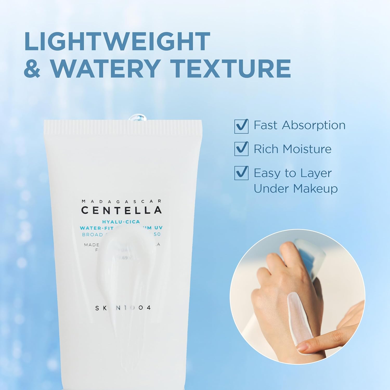 Hydrating Centella Water-Fit Sun Serum SPF50+