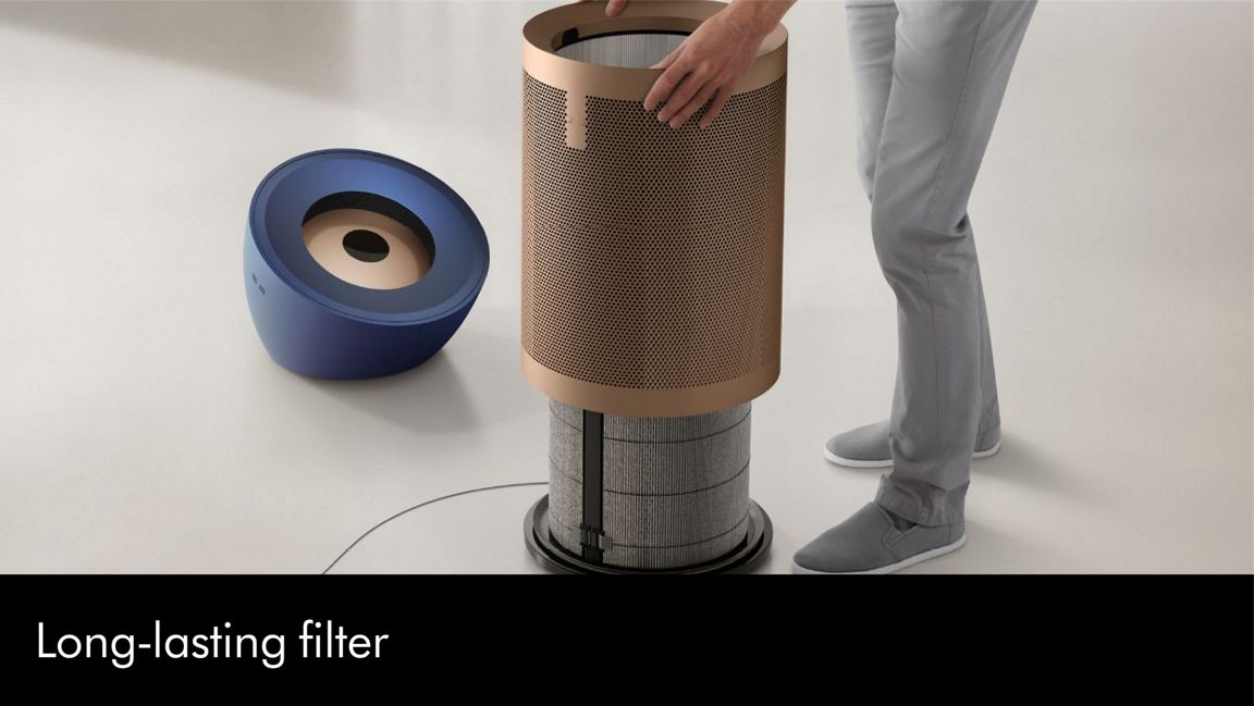 Dyson Purifier Big+Quiet Formaldehyde BP04 (Prussian BlueGold)