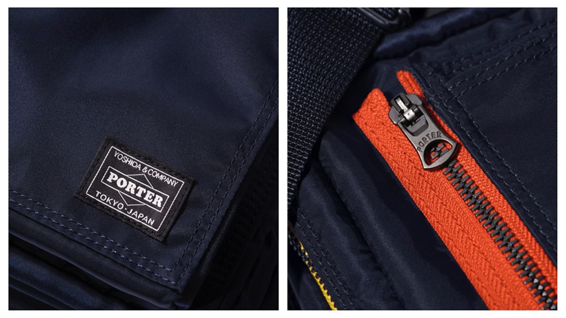 PORTER Limited edition headphones and shoulder bag