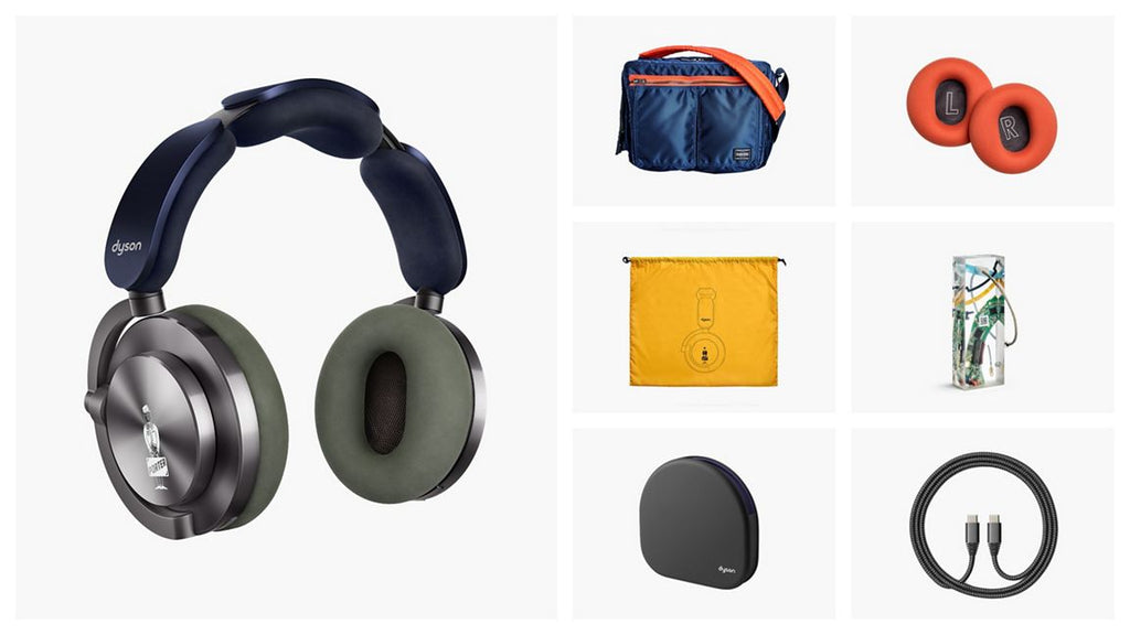 PORTER Limited edition headphones and shoulder bag