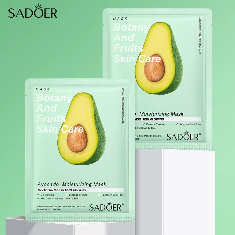 Plant Mask Series - Botanical Fruit Facial Mask for Hydrating, Smoothing & Brightening Skin