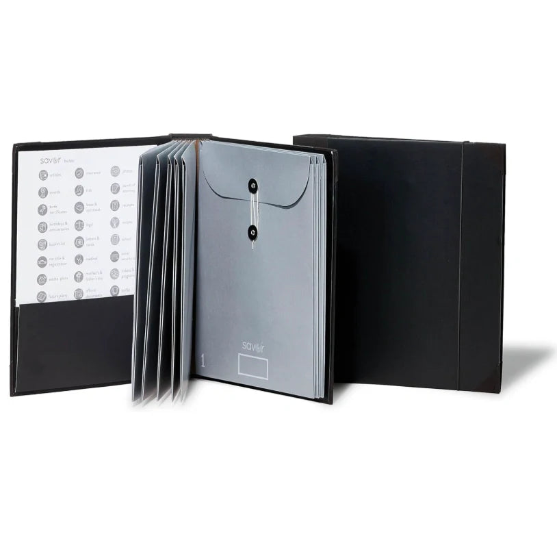 Document Organizer Binder – Acid-Free Custom Filers For Lifetime Legacy Protection