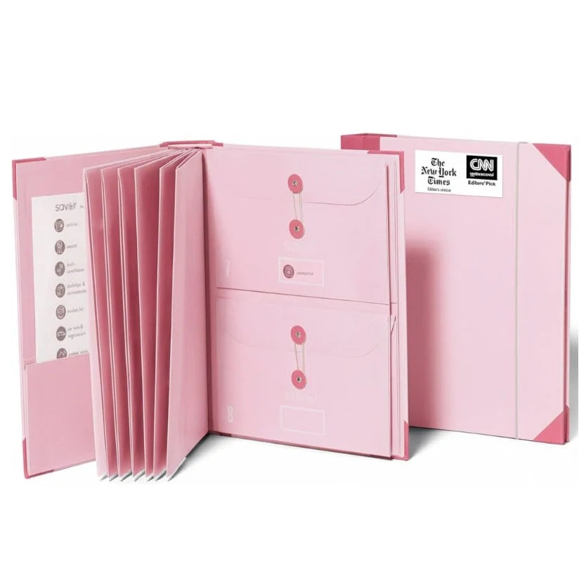 Document Organizer Binder – Acid-Free Custom Filers For Lifetime Legacy Protection