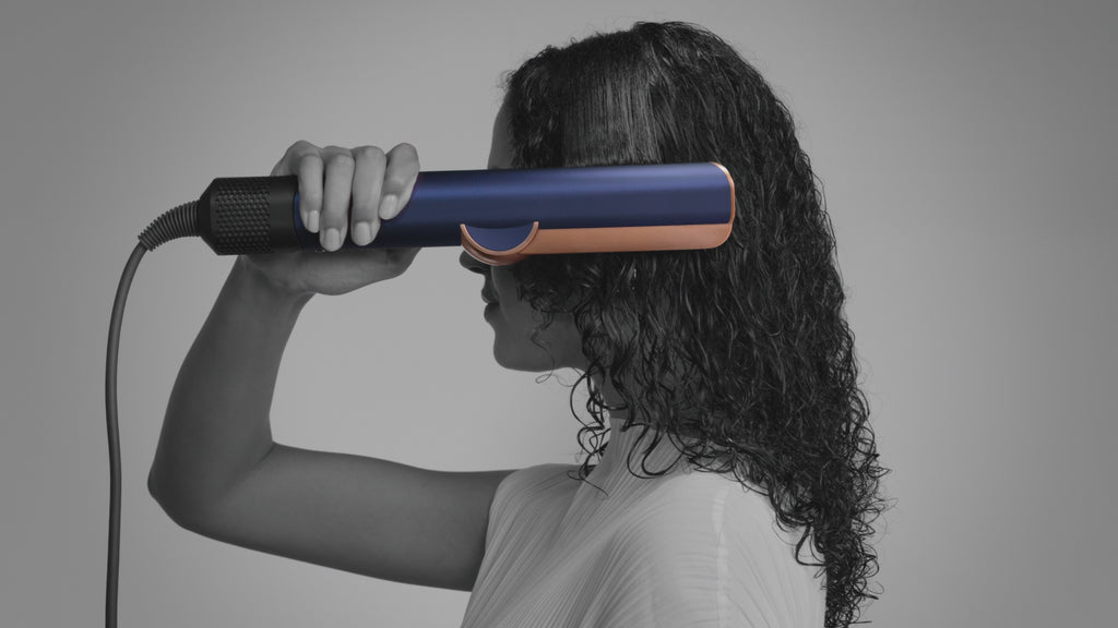 Dyson Airstrait™ dryer and straightener (Prussian Blue/Rich Copper)